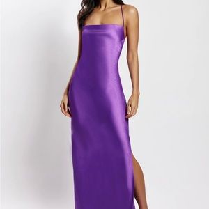 Straight Neck Slip Maxi Dress!